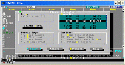 DOS Navigator v. 1.51 freeware, (c) RIT Labs
